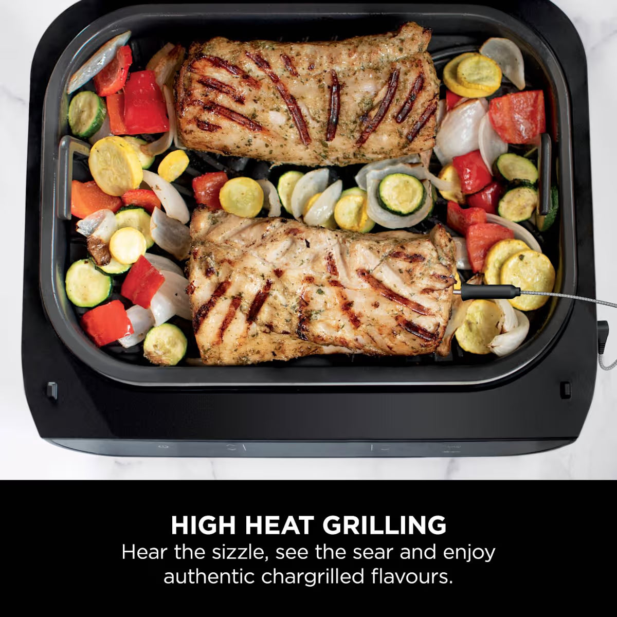 Ninja 6-in-1 MAX Grill & Air Fryer DG551UK