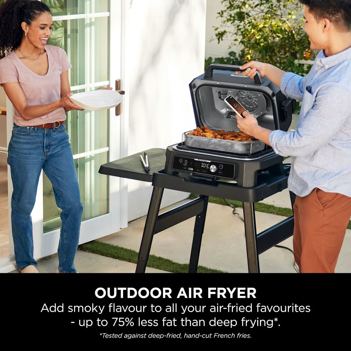 Ninja Woodfire Pro Connect XL Electric BBQ Grill & Smoker