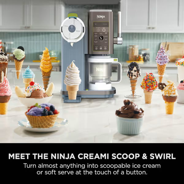 Ninja CREAMi Scoop & Swirl NC701UKMTPK