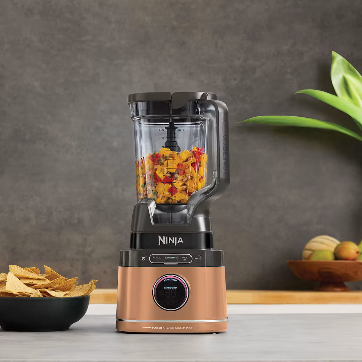 Ninja Deluxe Black & Copper Detect Power Blender & Processor Pro TB401UKDBCP