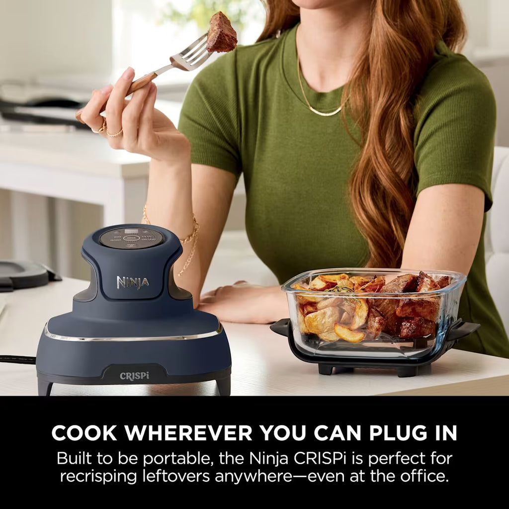 Ninja CRISPi 4-in-1 Portable Glass Air Fryer - Cyber Space FN101UKGY