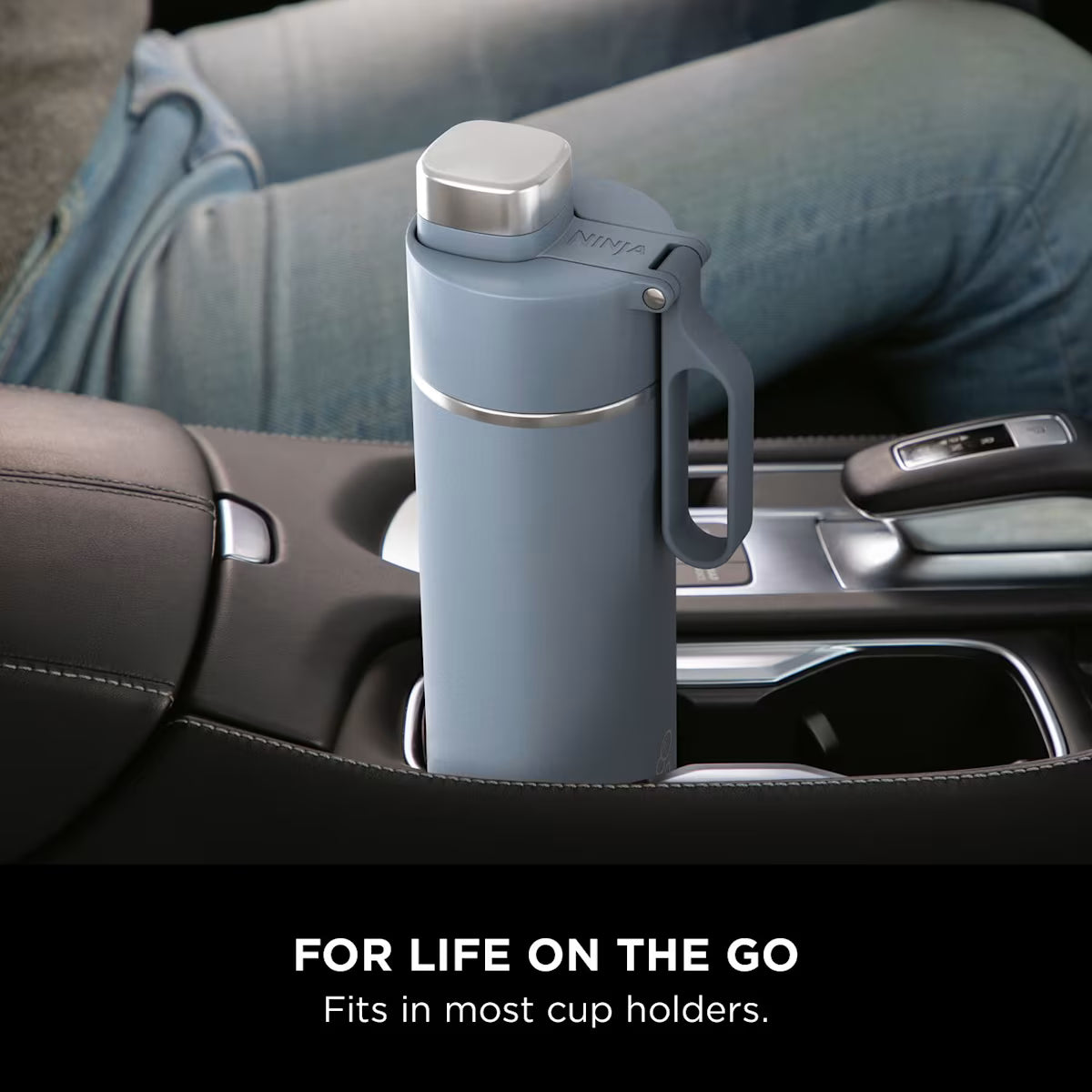 Ninja Thirsti 530 ml Travel Bottle ¨C Blue DW1801EUUKBL