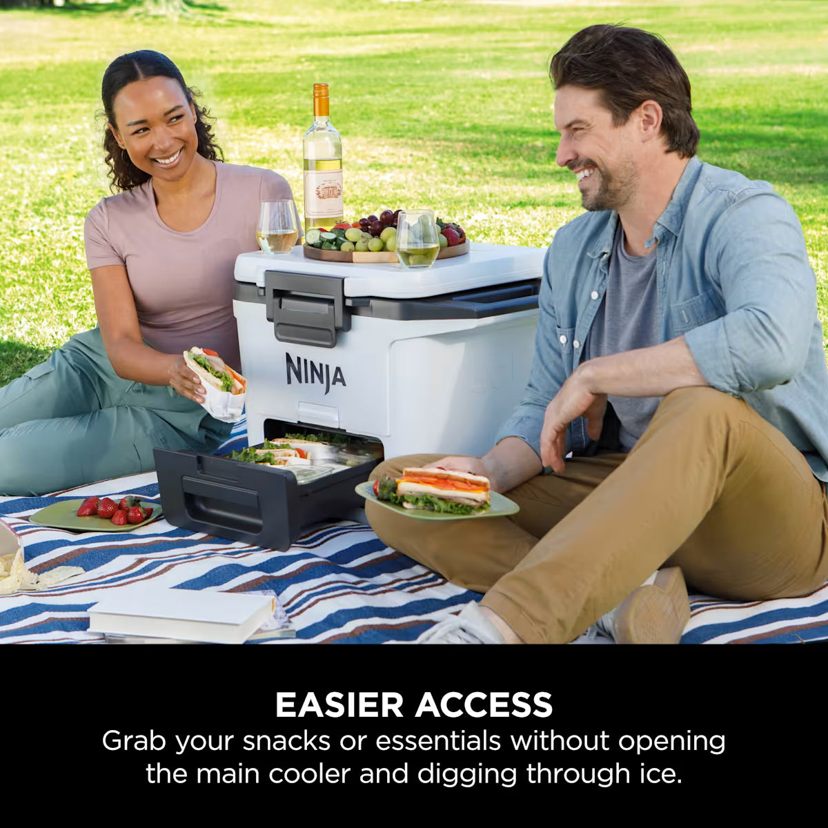 Ninja FrostVault 30QT/28L Hard Cooler - Cloud White FB131UKWH