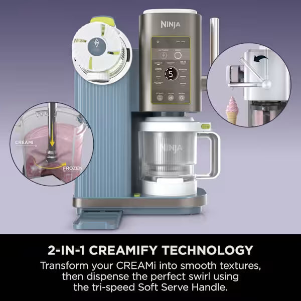 Ninja CREAMi Scoop & Swirl NC701UKMTPK