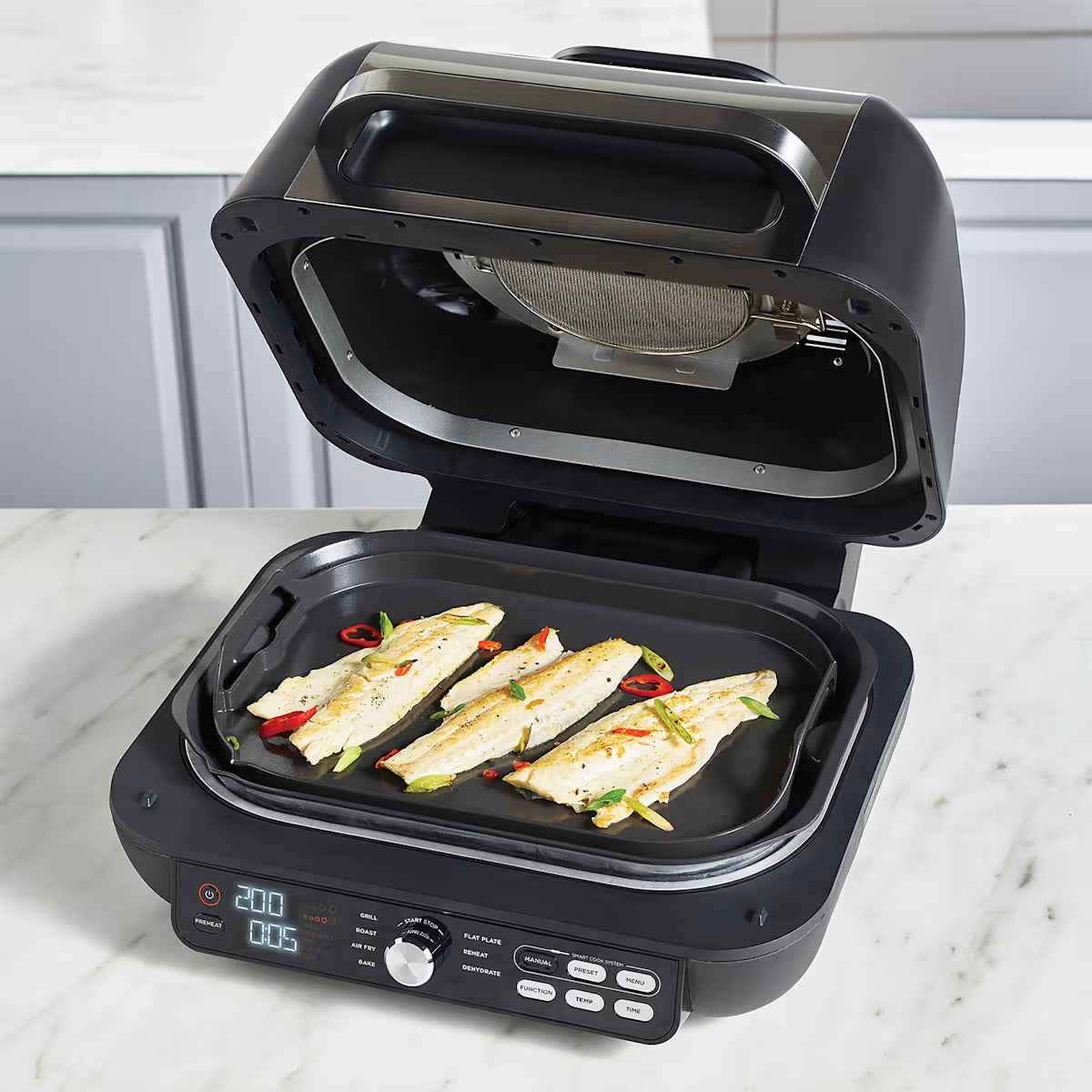 Ninja?Foodi MAX Pro Health Grill & Air Fryer Exclusive Accessory Bundle