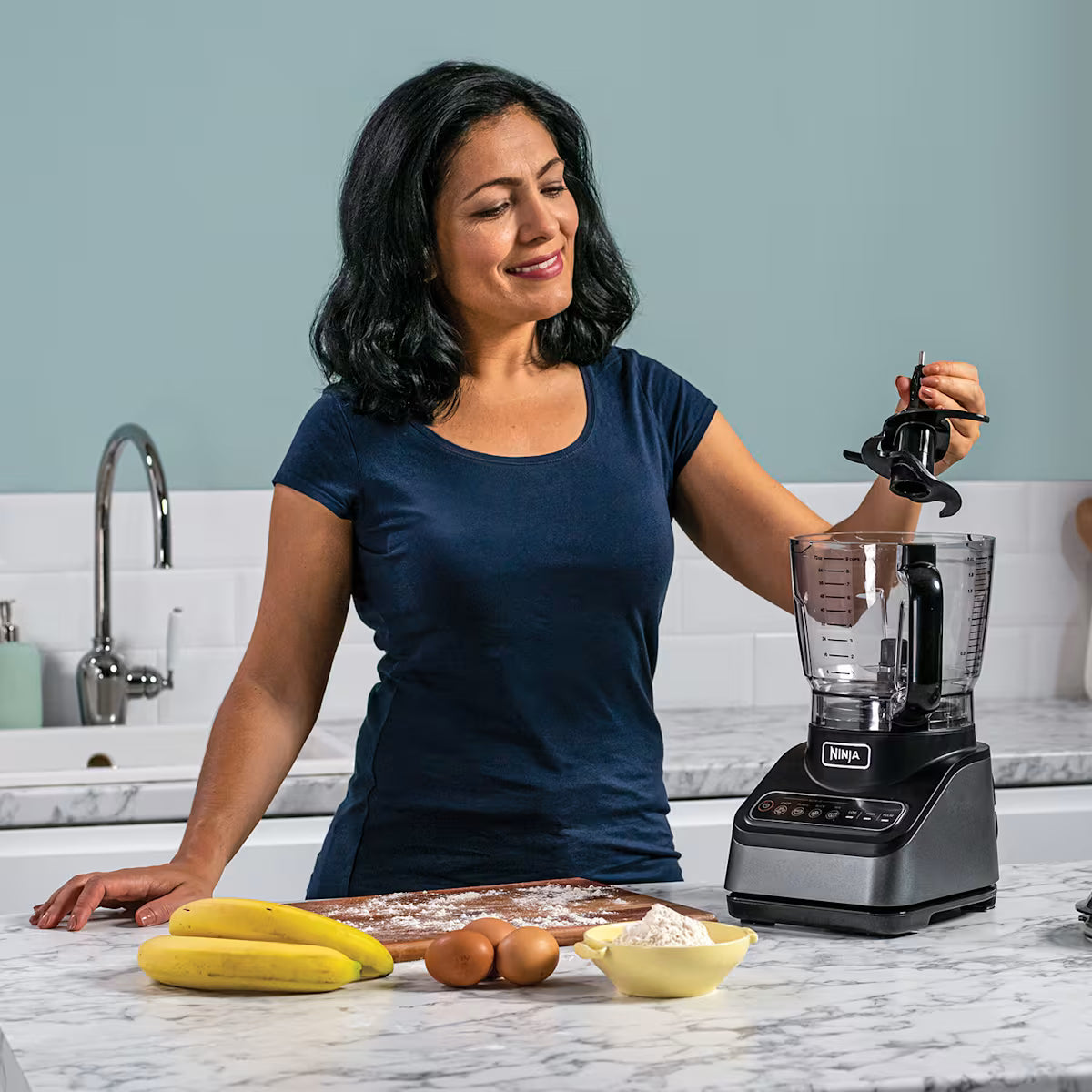 Ninja Food Processor with Auto-IQ BN650UK
