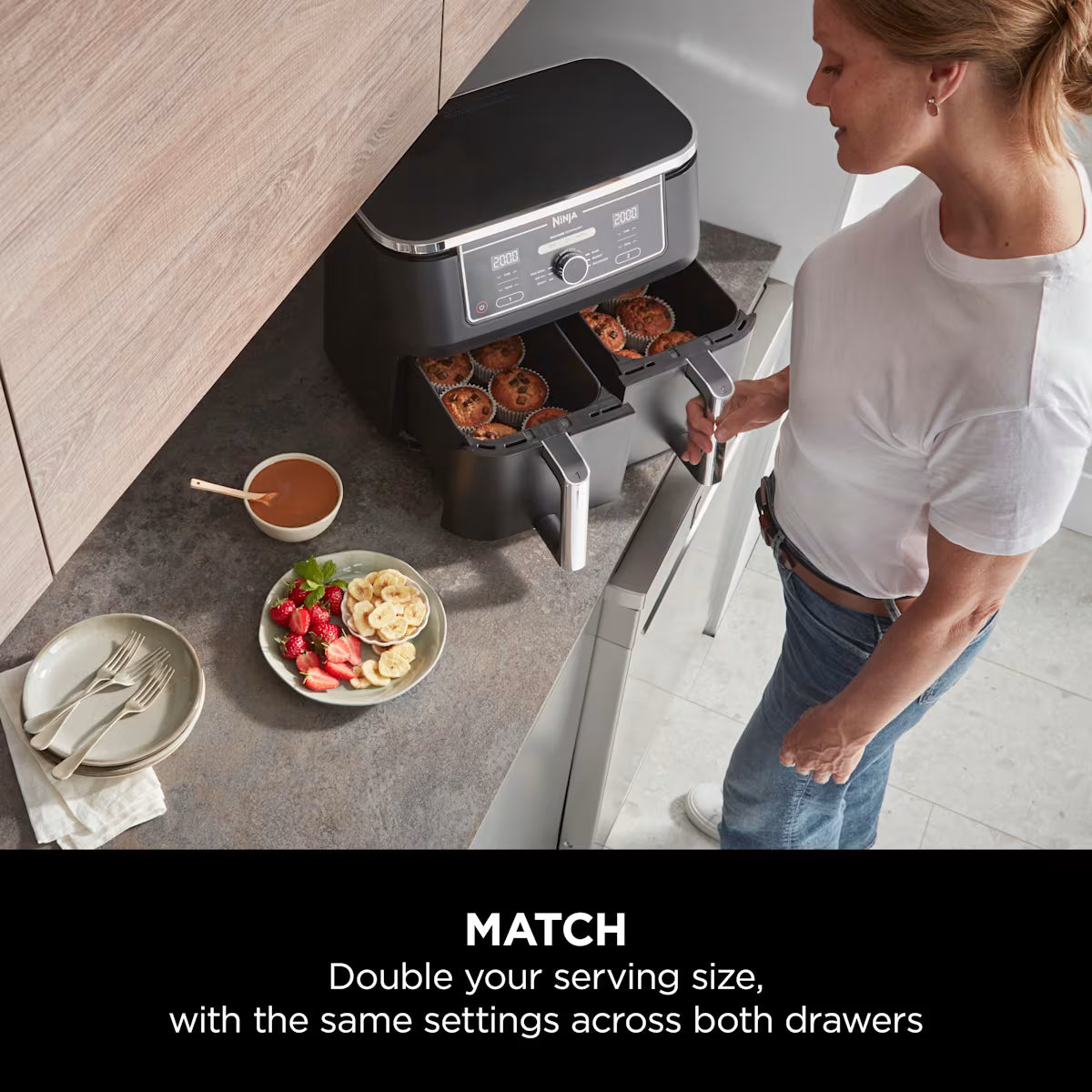 Ninja Foodi MAX Dual Zone Air Fryer AF400UK