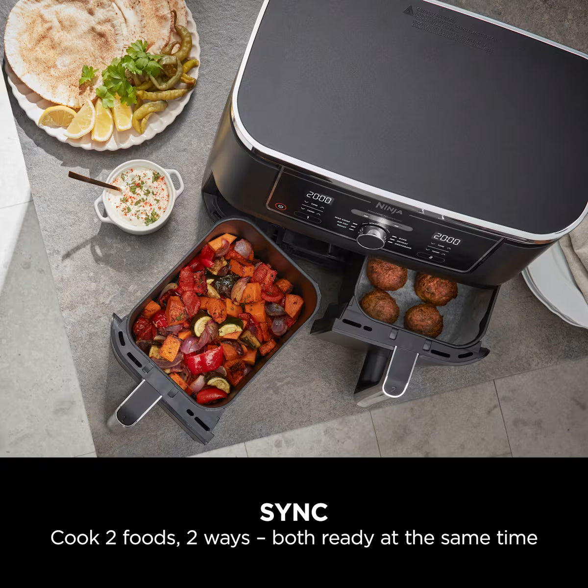Ninja Foodi MAX Dual Zone Air Fryer AF400UK