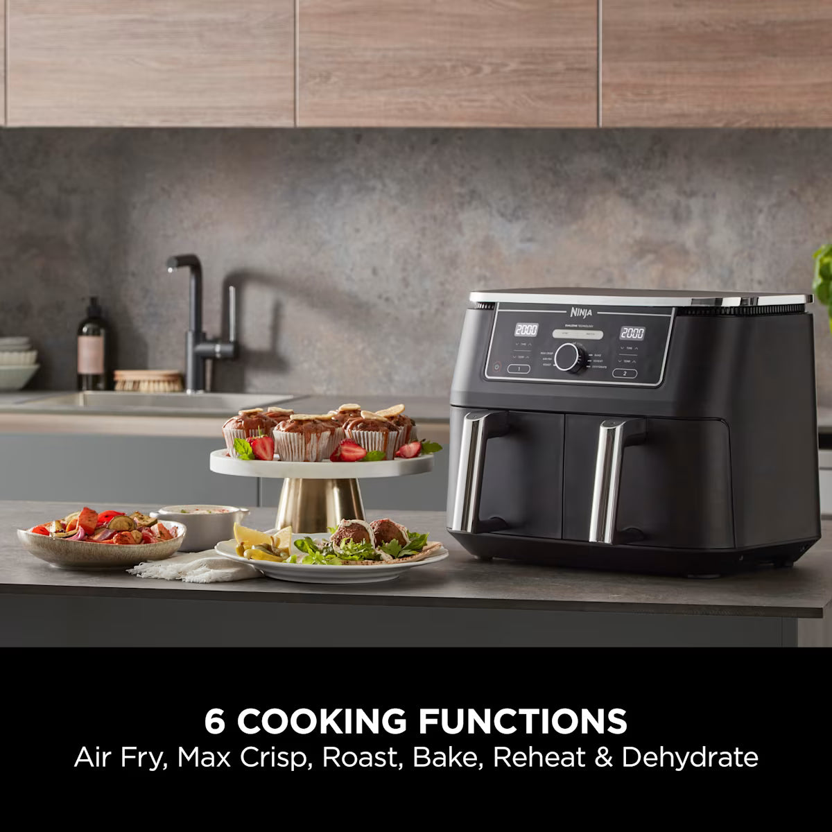 Ninja Foodi MAX Dual Zone Air Fryer AF400UK