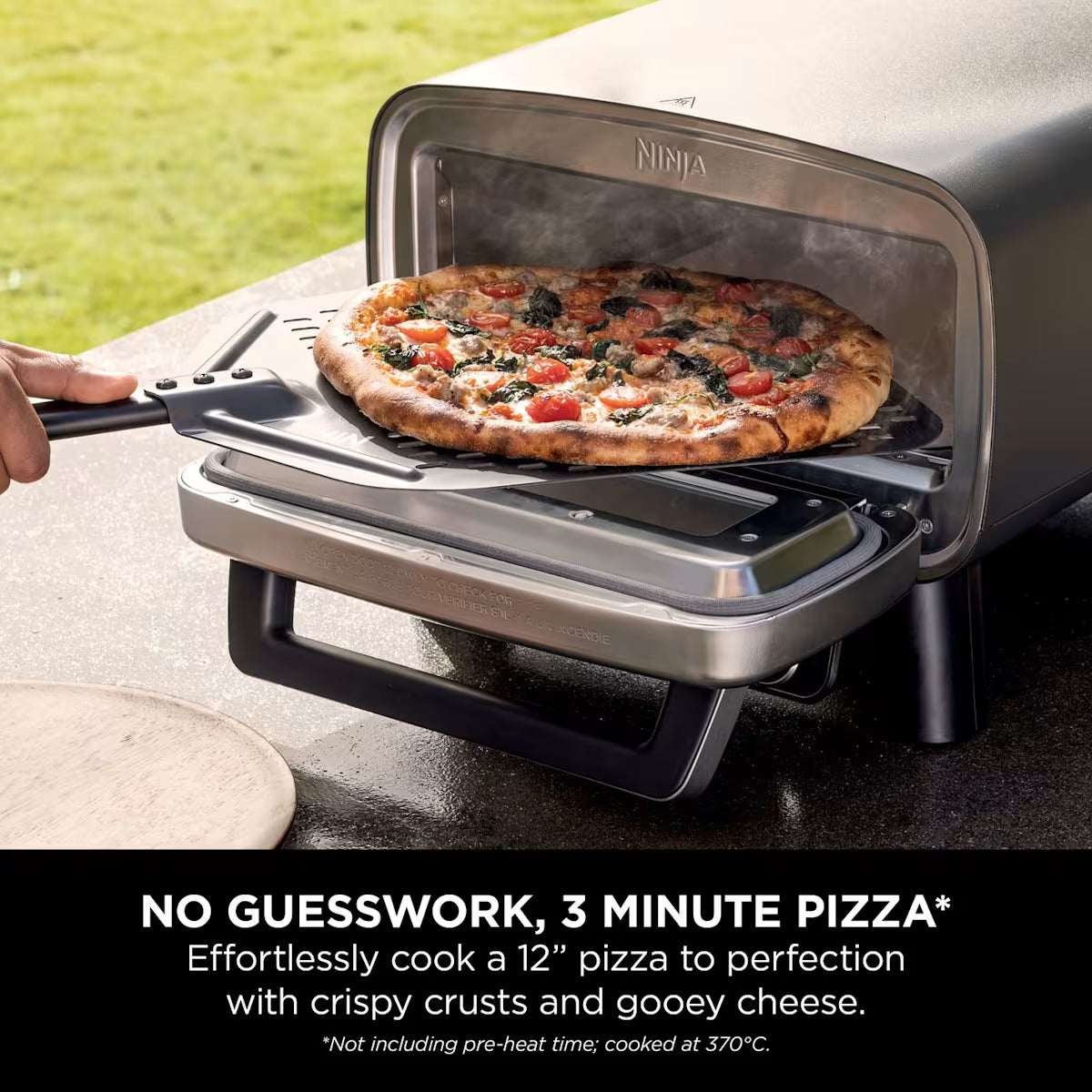 Ninja Artisan Electric Outdoor Pizza Oven & Air Fryer MO201UK