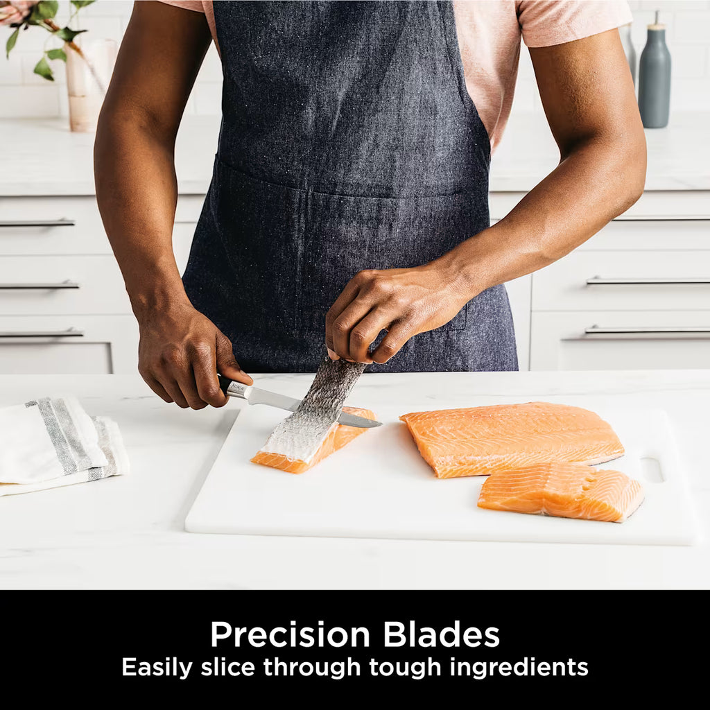 Ninja Foodi StaySharp Knife Block with Integrated Sharpener 6-Piece Set [K32006UK]