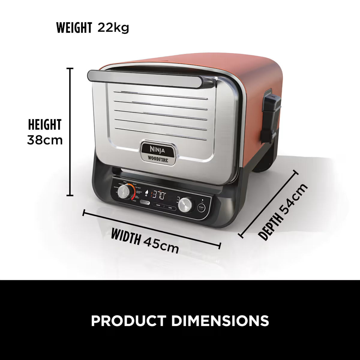 Ninja Outdoor Oven & Thermometer bundle