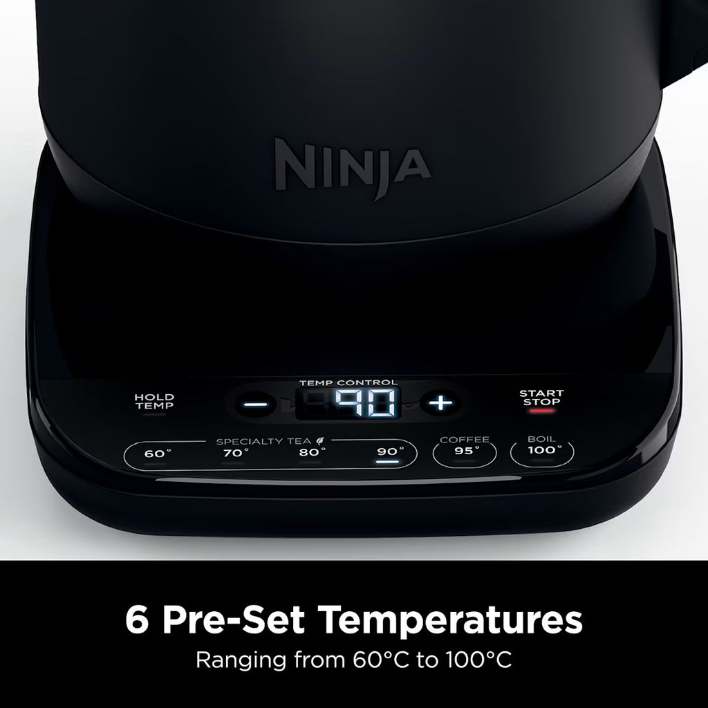 Ninja Black Perfect Temperature Kettle, Rapid Boil ¨C KT200UK