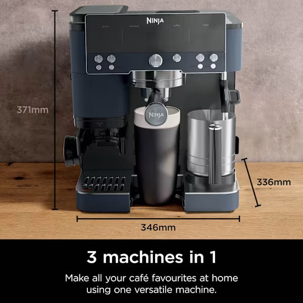 Ninja Luxe Caf¨¦ Premier Espresso Machine - Cyber Space ES601UKCY