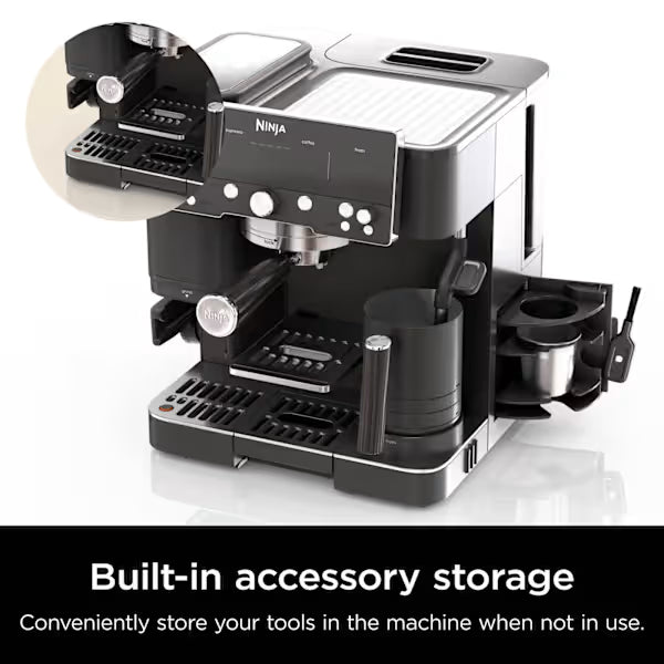 Ninja Luxe Caf¨¦ Premier Espresso Machine - Black ES601UKBK