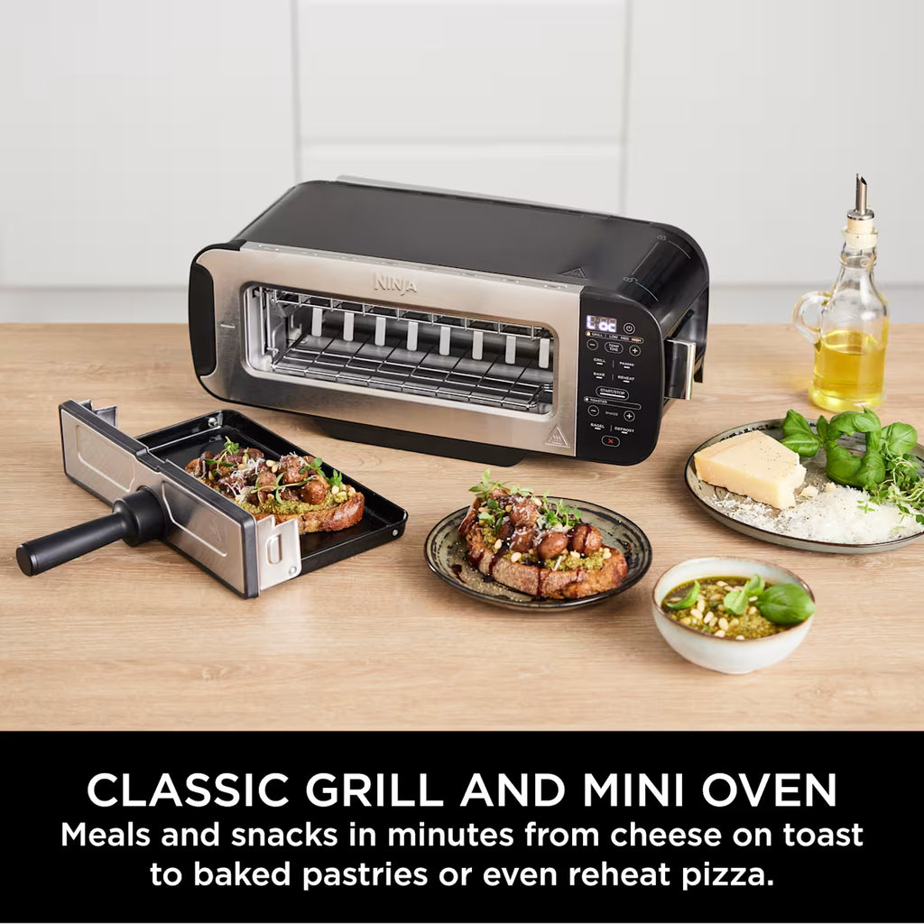 Ninja Foodi 3-in-1 Toaster, Grill & Panini Press [Black] ST200UK