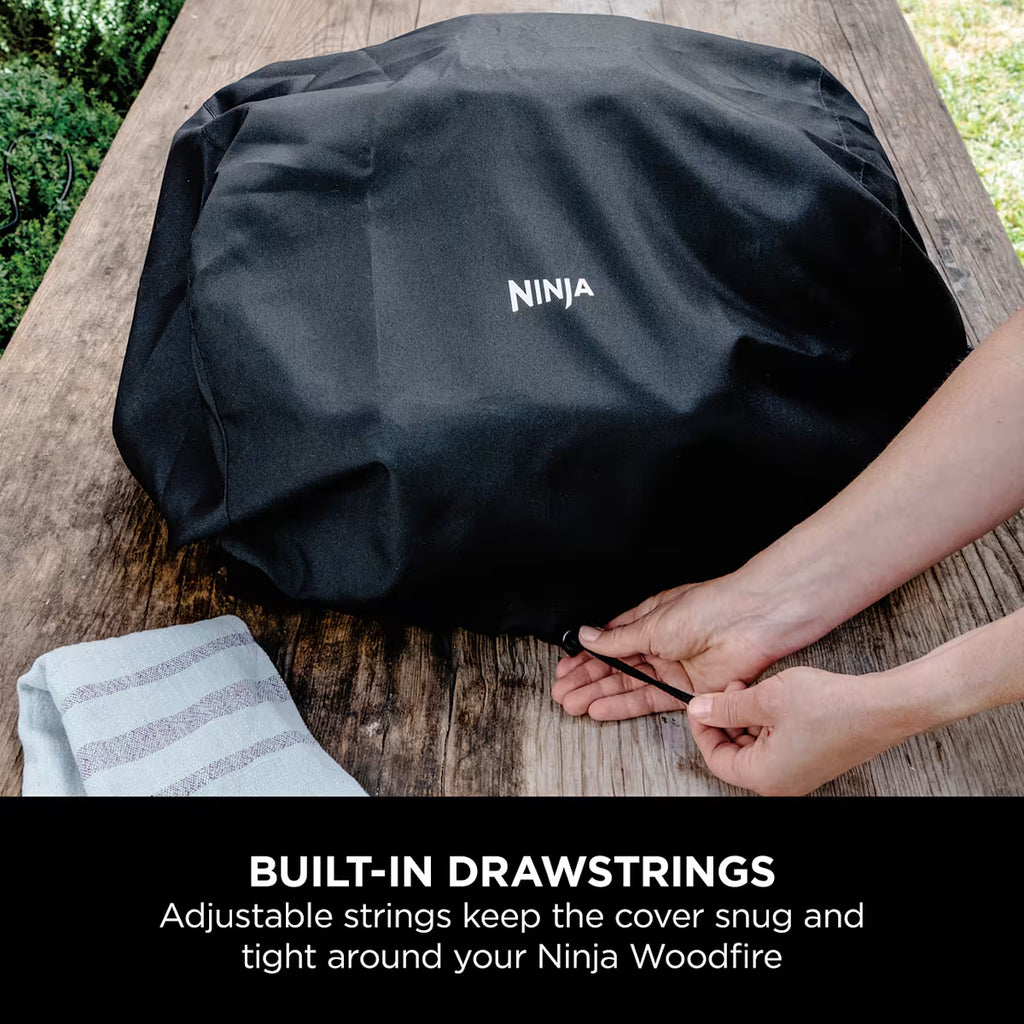 Ninja Woodfire Electric BBQ Grill Stand & Cover Bundle