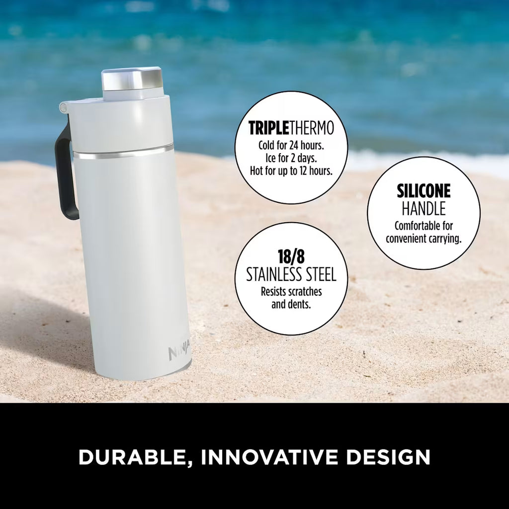 Ninja Thirsti 700 ml Travel Bottle ¨C White DW2401EUUKWH