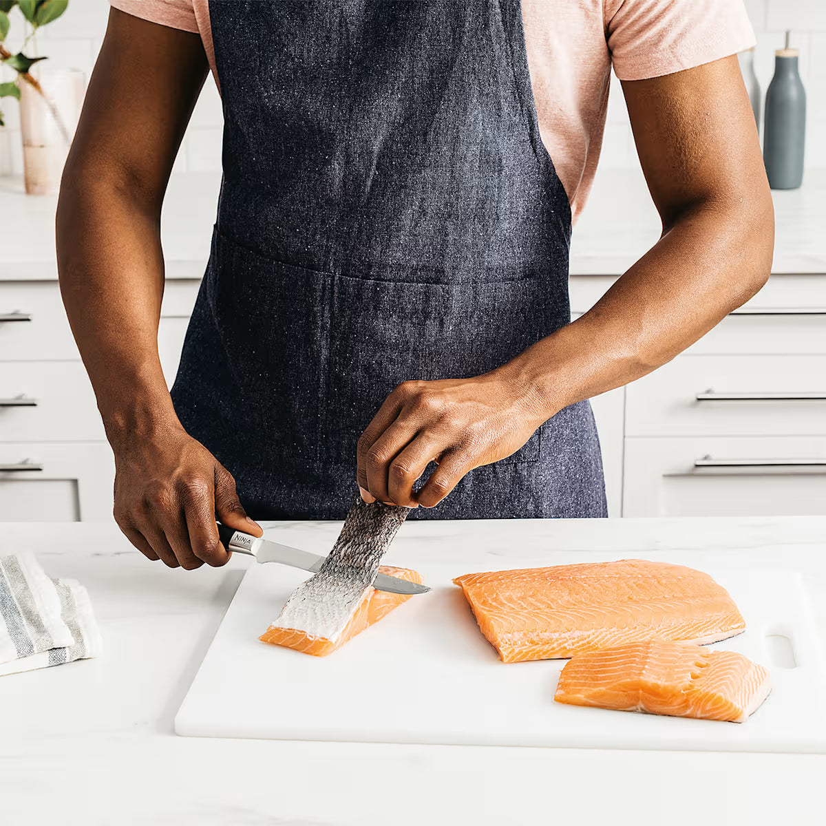 Ninja Foodi StaySharp Knife Block with Integrated Sharpener ¨C 5-Piece Set [K32005UK]