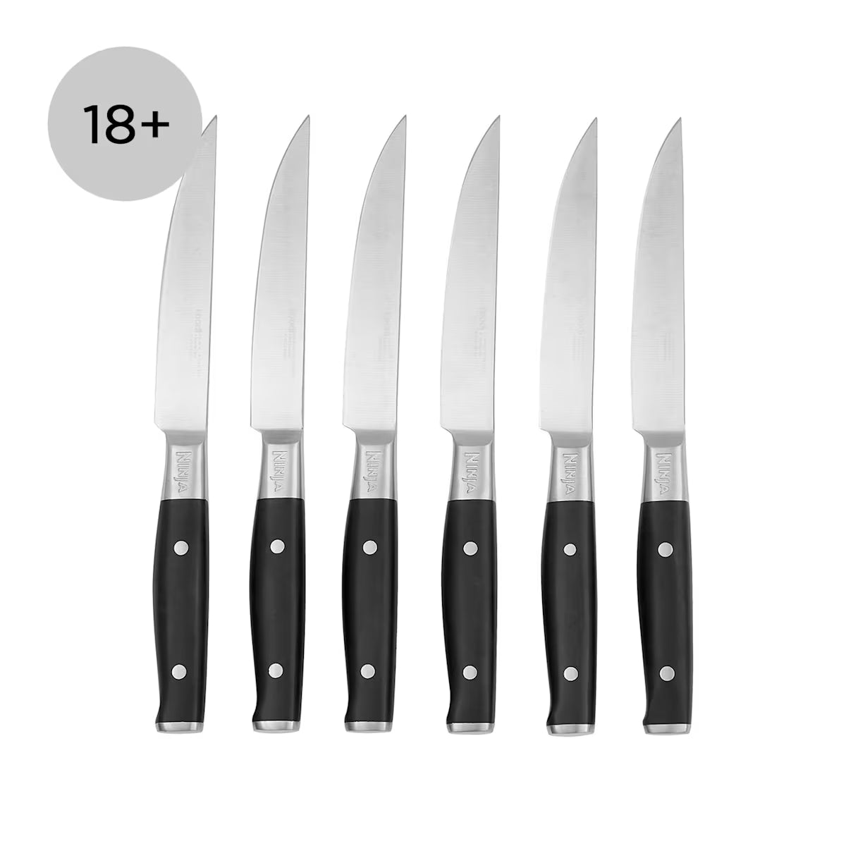 Refurbished Ninja Foodi StaySharp Steak Knives ¨C 6-Piece Set [K32106UKREF] | Excellent Condition