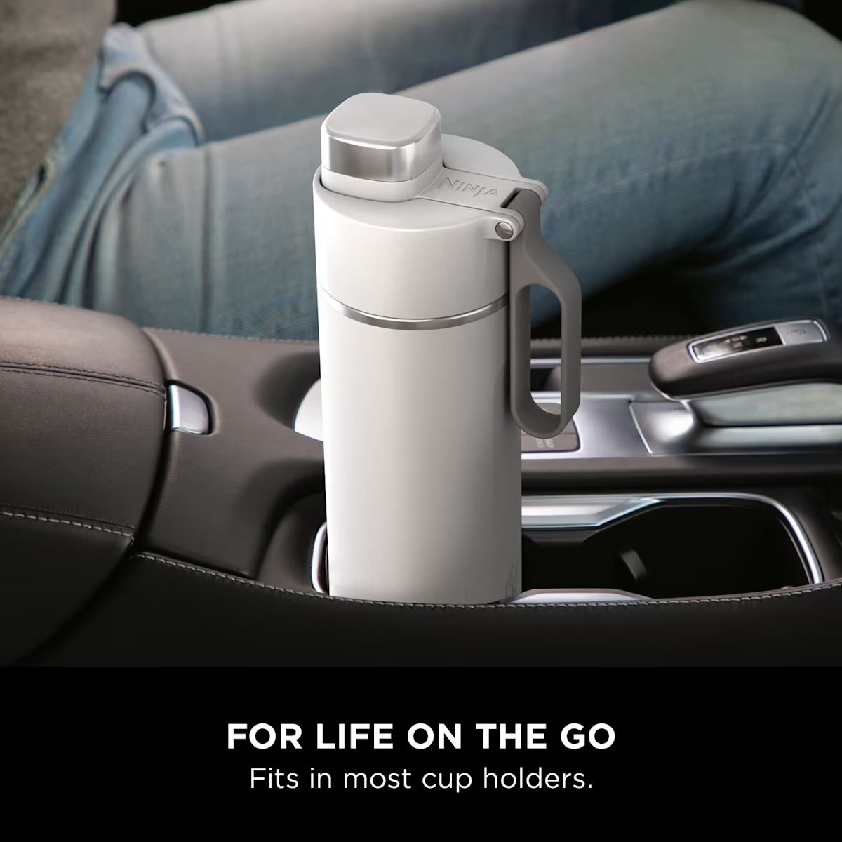 Ninja Thirsti 530 ml Travel Bottle ¨C White DW1801EUUKWH