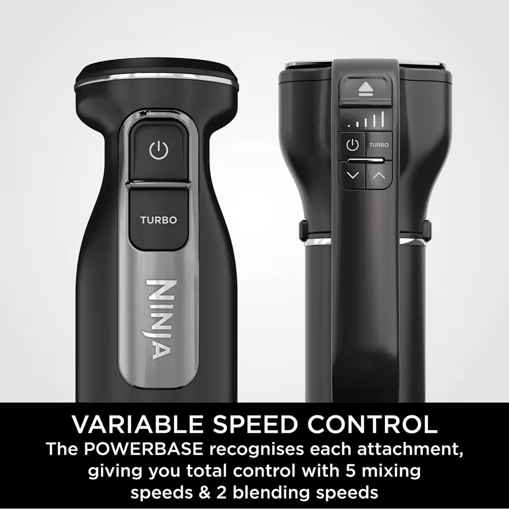 Ninja Foodi 3-in-1 Hand Blender, Mixer & Chopper CI100UK