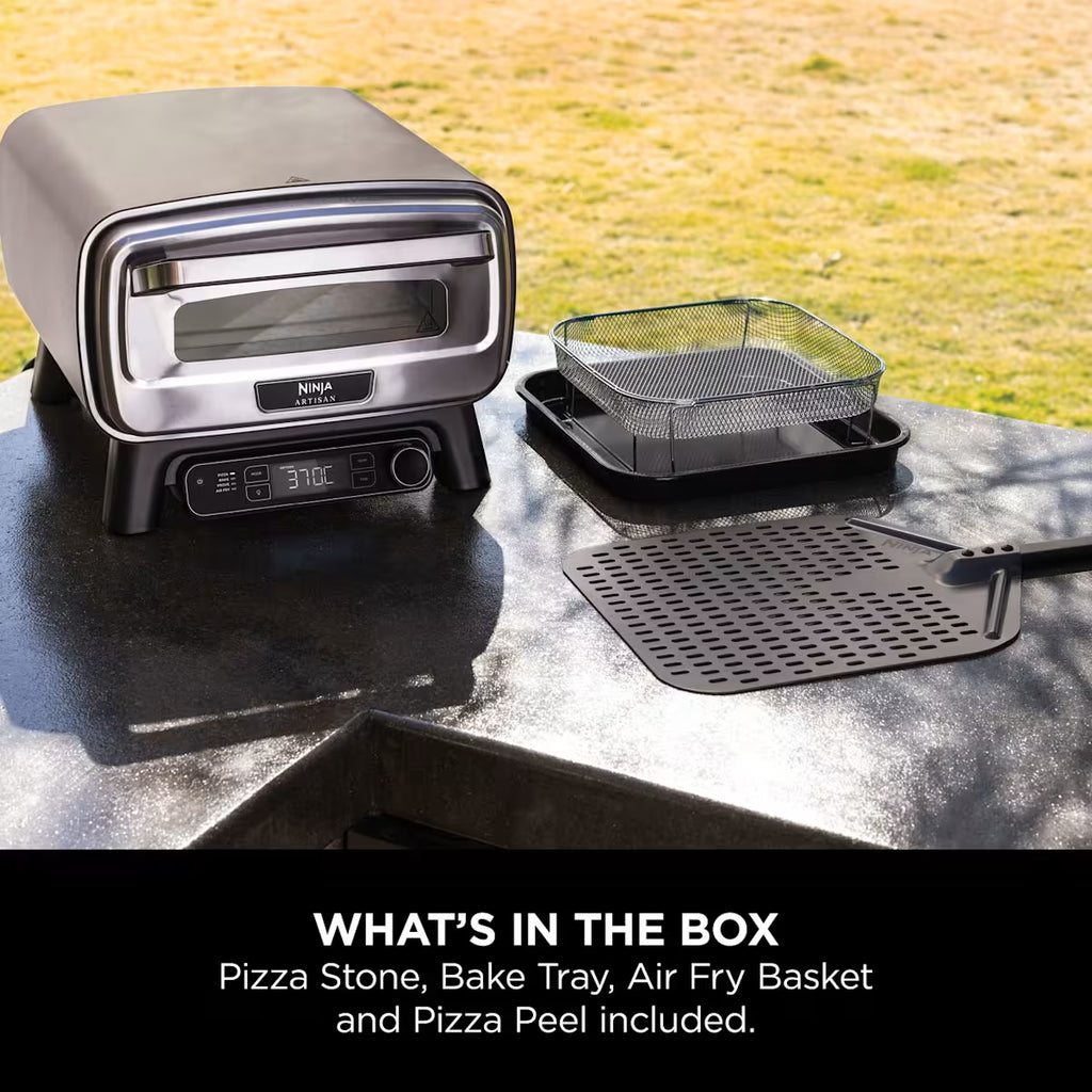 Ninja Artisan Electric Outdoor Pizza Oven & Air Fryer MO201UK