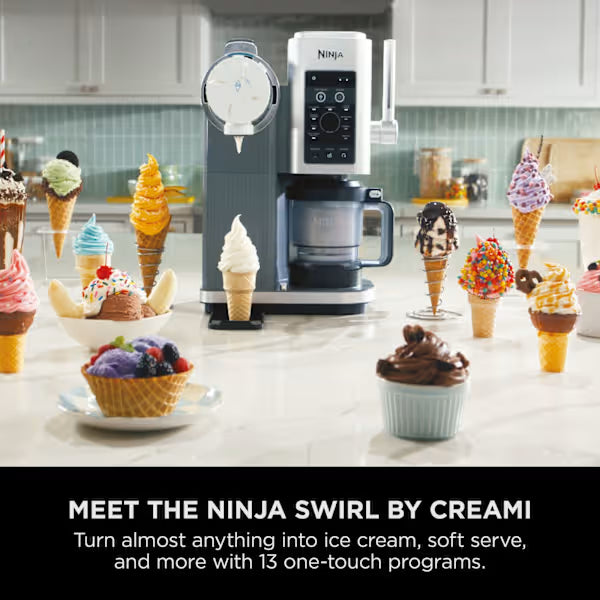 Ninja CREAMi Scoop & Swirl NC701UK