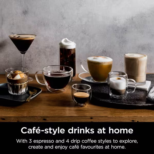 Ninja Luxe Caf¨¦ Premier Espresso Machine - Cyber Space ES601UKCY