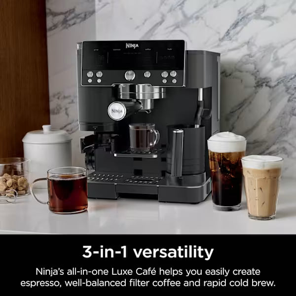 Ninja Luxe Caf¨¦ Premier Espresso Machine - Black ES601UKBK