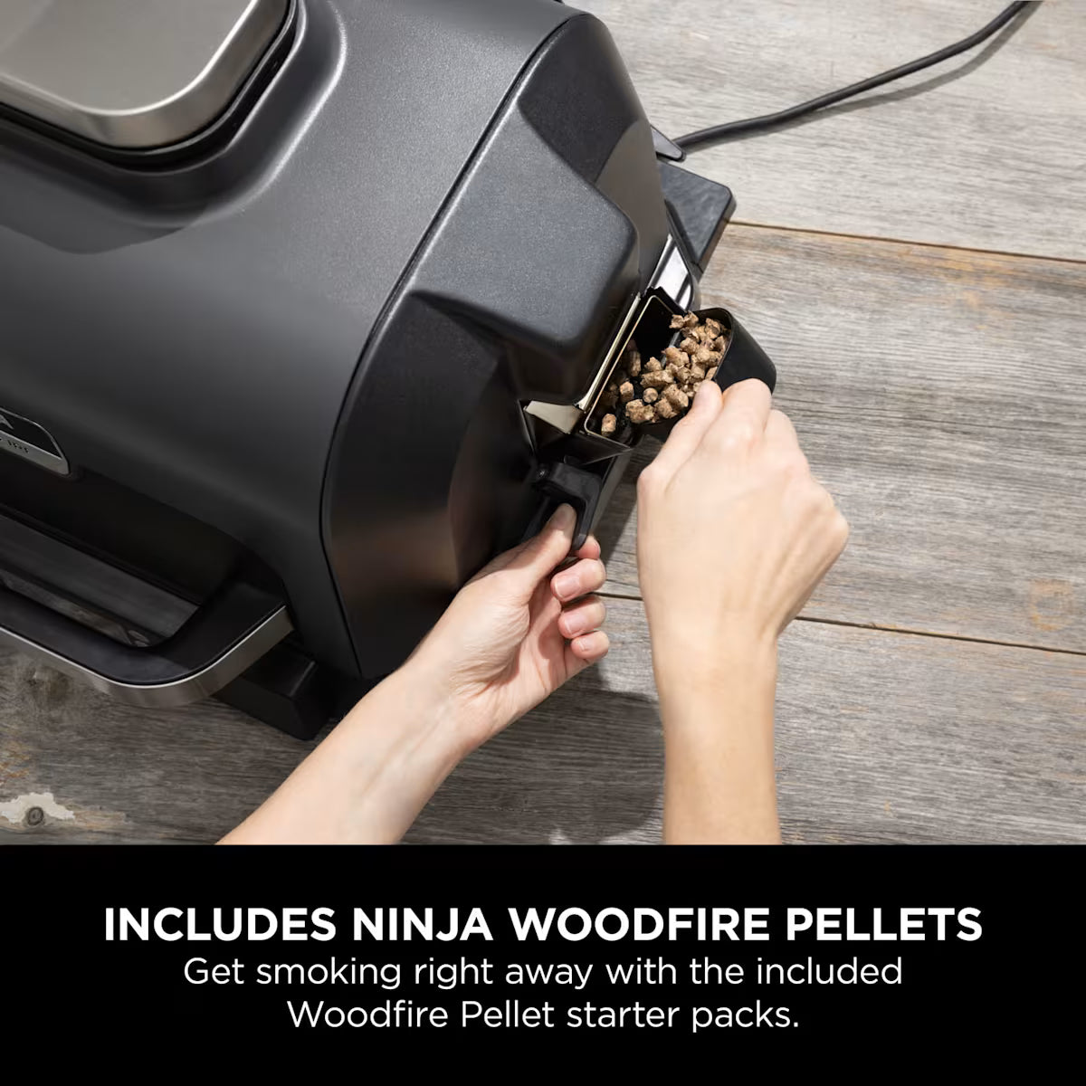 Ninja Woodfire Pro XL Electric BBQ Grill & Smoker OG850UK