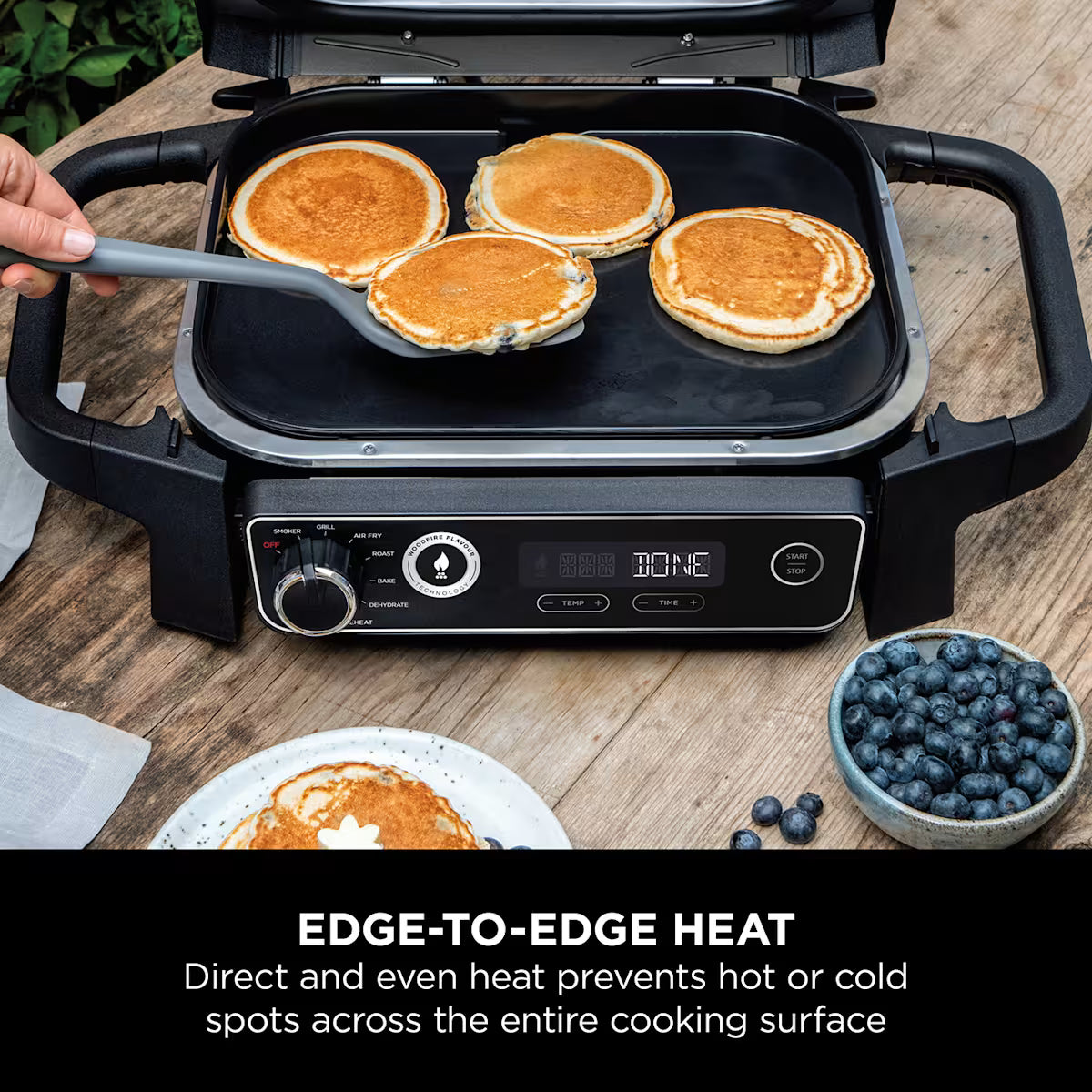 Ninja Woodfire Electric BBQ Grill Flat Plate - OG701UK