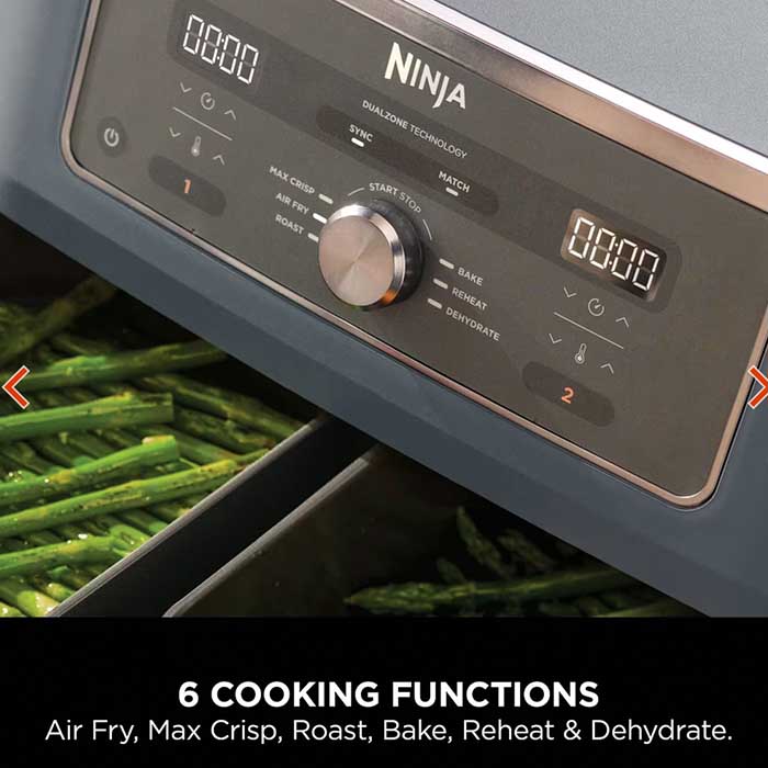 Ninja MAX 6-in-1 Dual Zone Air Fryer 9.5L DZ400UKCYD