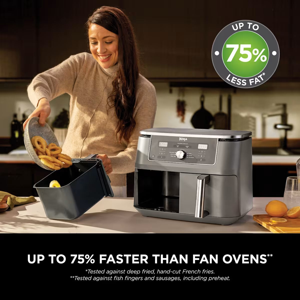 Ninja MAX 6-in-1 Dual Zone Air Fryer 9.5L DZ400UK