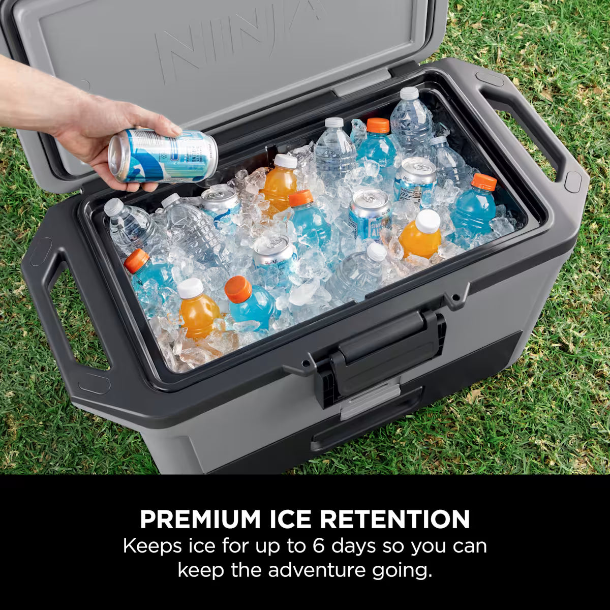 Ninja FrostVault 50QT/47L Hard Cooler - Slate Grey FB151UKGY