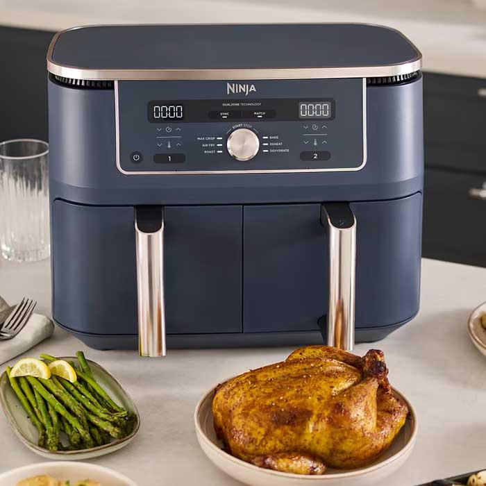 Ninja MAX 6-in-1 Dual Zone Air Fryer 9.5L DZ400UKCYD
