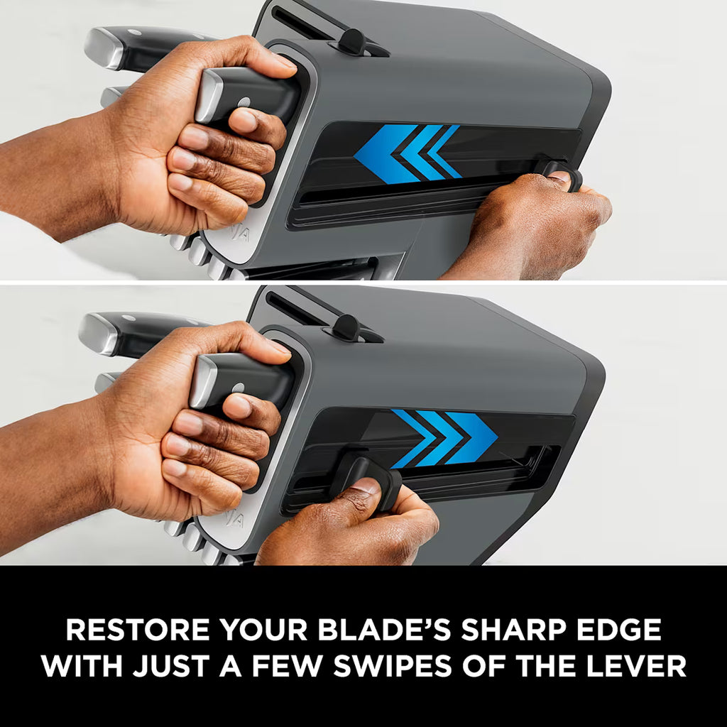Refurbished Ninja Foodi StaySharp Knife Block, 14-Piece Set [K32014UKDBREF] | Excellent Condition