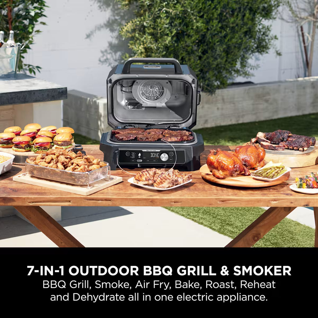 Ninja Woodfire Pro Connect XL Electric BBQ Grill & Smoker