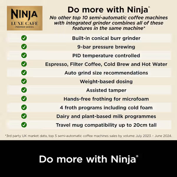 Ninja Luxe Caf¨¦ Premier Espresso Machine ES601UKGM