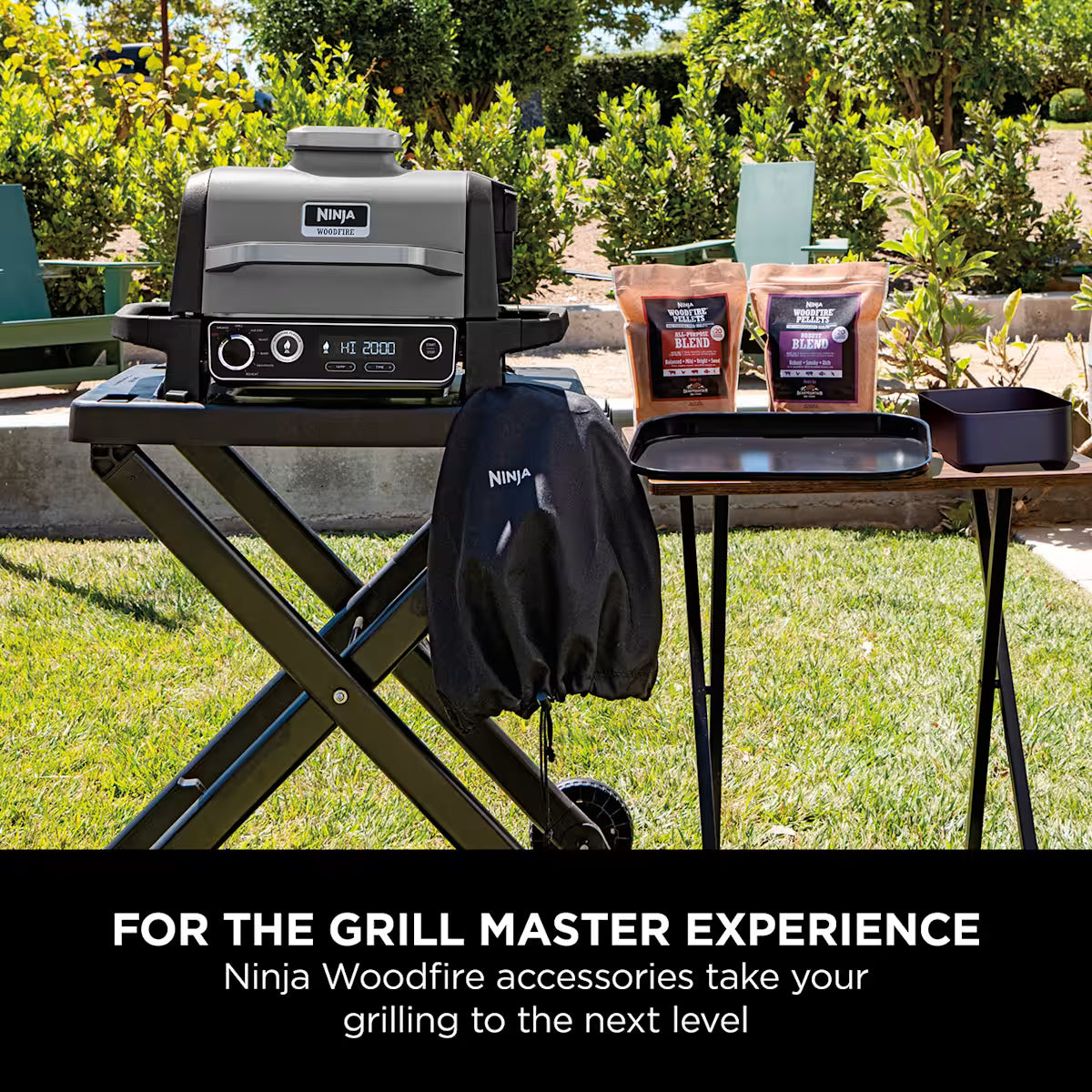 Ninja Woodfire Electric BBQ Grill Flat Plate - OG701UK