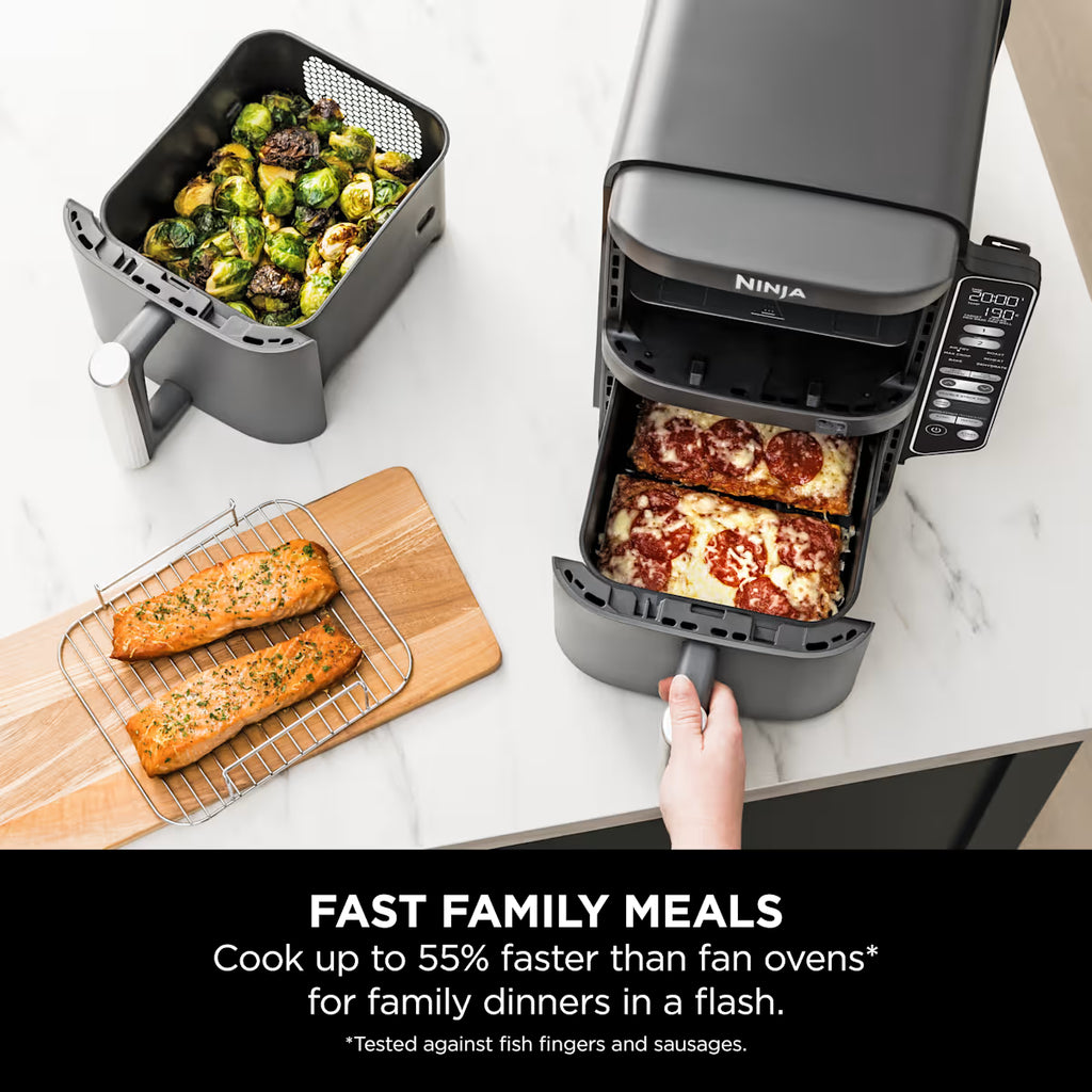 Ninja Double Stack XL 2-Level Air Fryer with Smart Cook System 9.5L? SL451UK