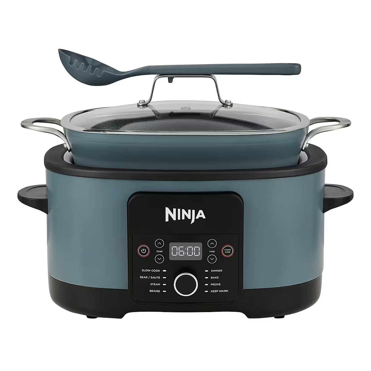 Ninja Foodi 8-in-1 PossibleCooker Slow Cooker & Multi-Cooker Sea Salt Grey [MC1001UK]
