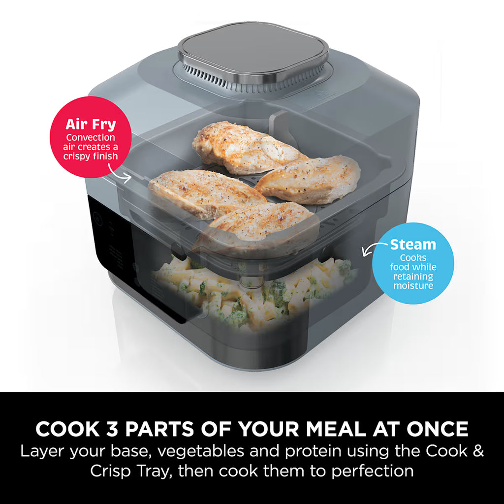 Ninja Speedi 10-in-1 Rapid Cooker and Air Fryer with Stackable Chopper Exclusive Bundle