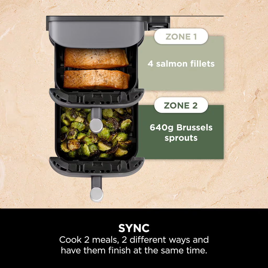 Ninja Double Stack XL 2-Level Air Fryer with Smart Cook System 9.5L? SL451UK