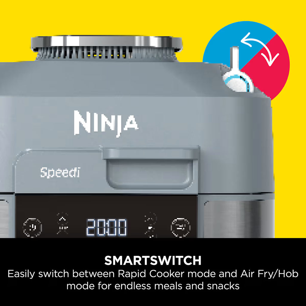 Ninja Speedi 10-in-1 Rapid Cooker and Air Fryer with Stackable Chopper Exclusive Bundle