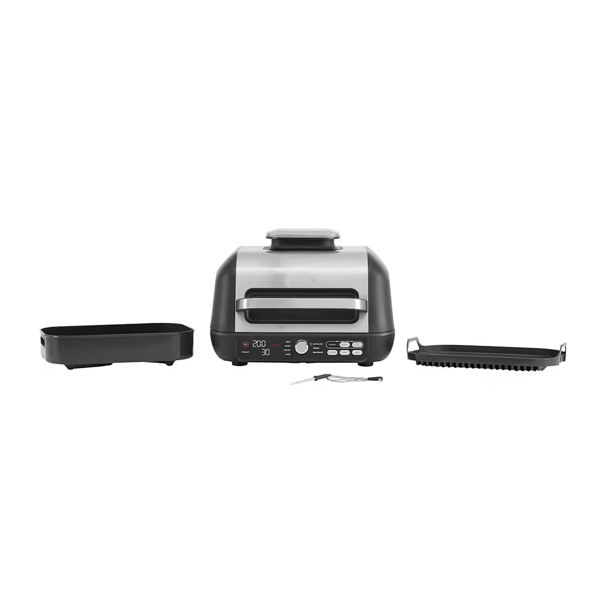 Ninja Foodi MAX Pro Health Grill and Steak Knives Bundle - AG651STEAK