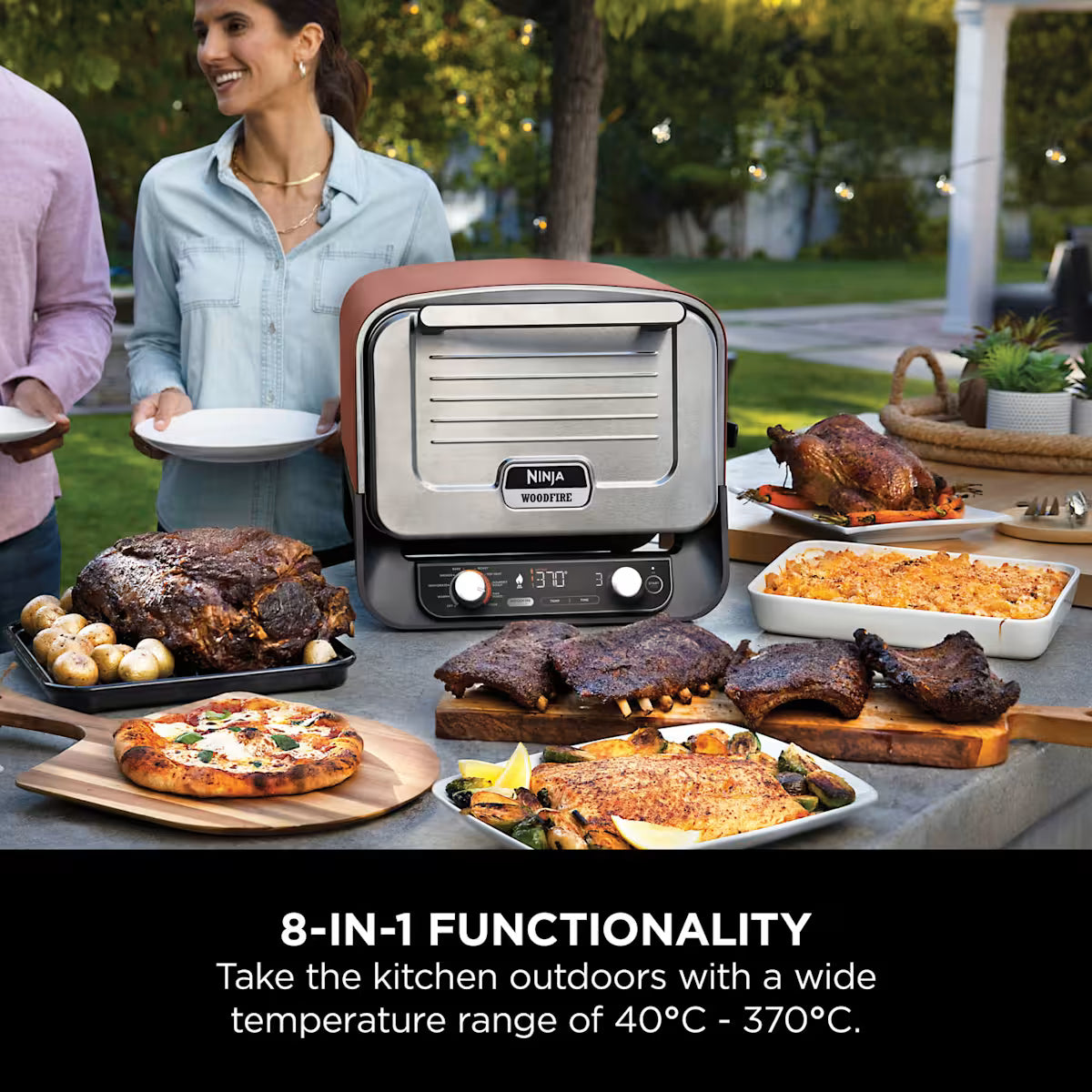 Ninja Outdoor Oven & Thermometer bundle