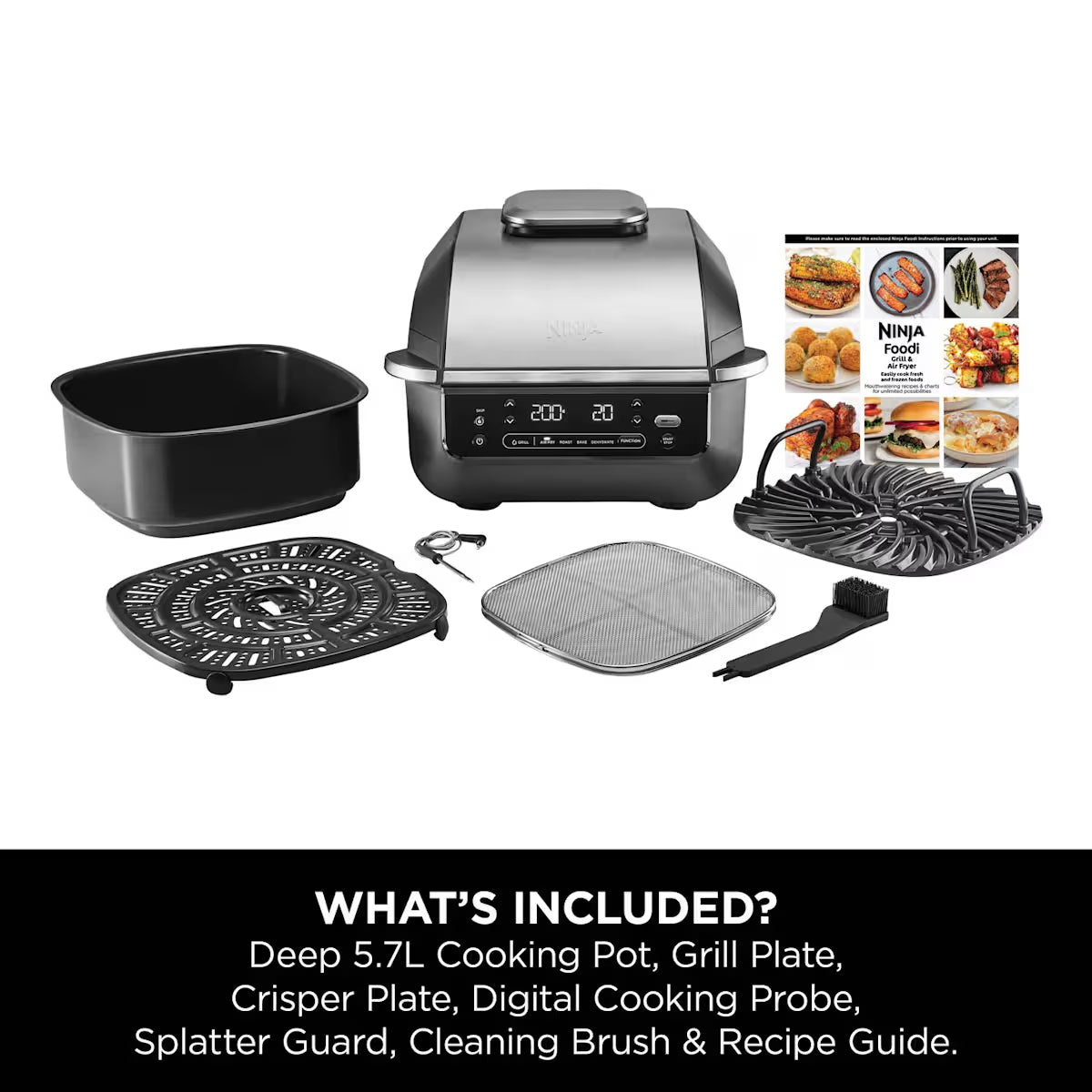 Ninja 5-in-1 Grill & Air Fryer EG351UK