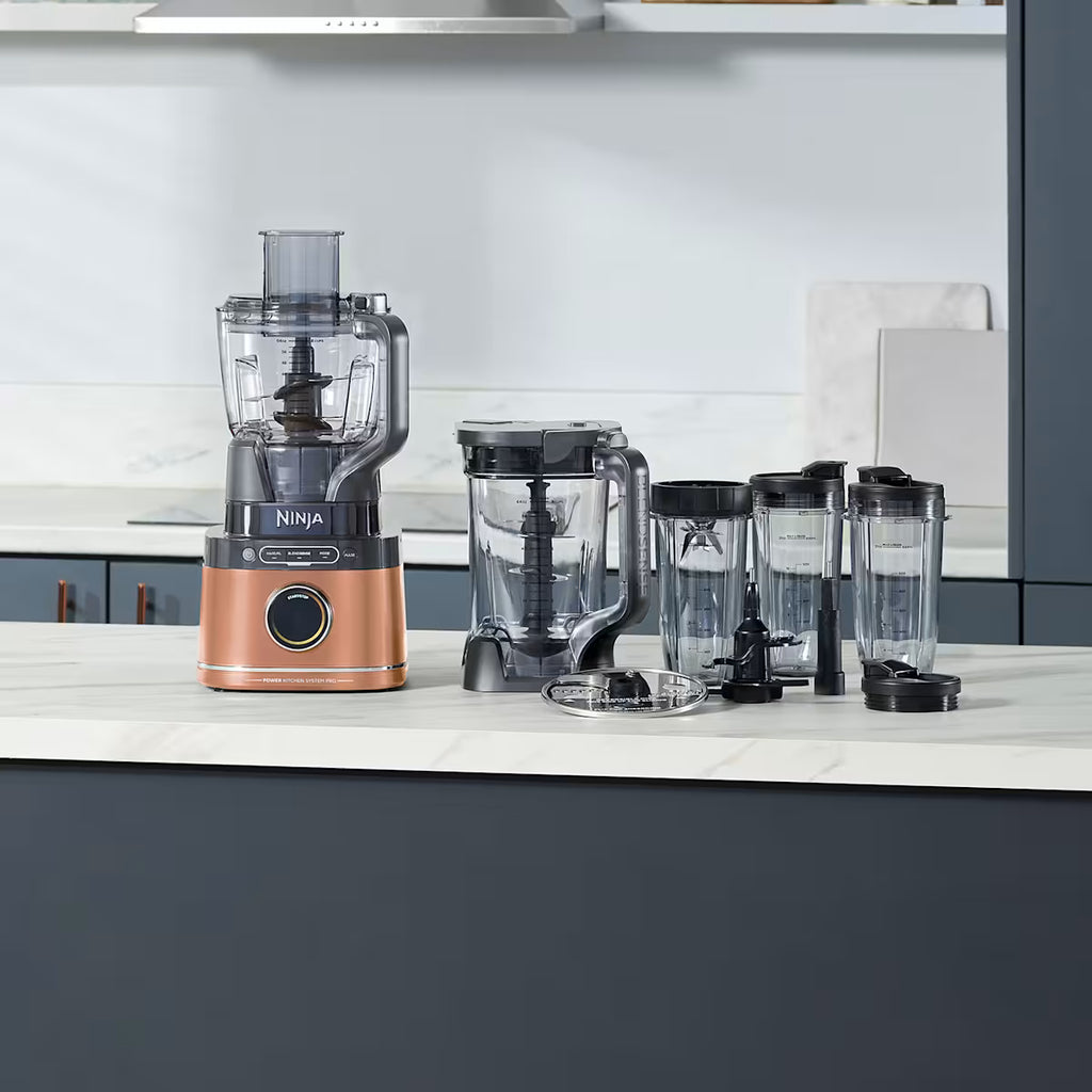 Ninja Deluxe Black & Copper Detect Power Blender & Processor Pro TB401UKDBCP