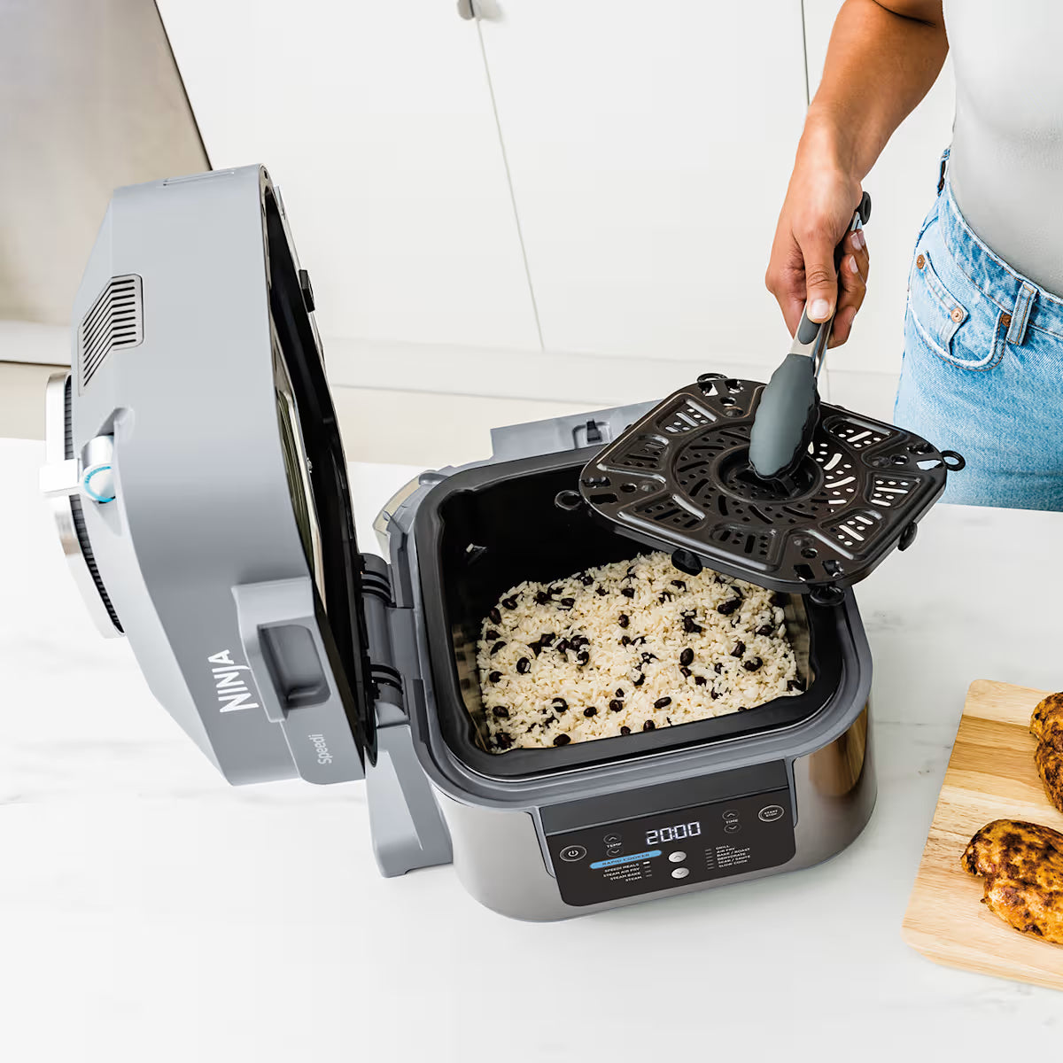 Ninja Speedi 10-in-1 Rapid Cooker and Air Fryer Exclusive Accessory Bundle